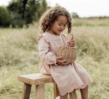 Rattan Berry basket - Natural Korb - Olli Ella